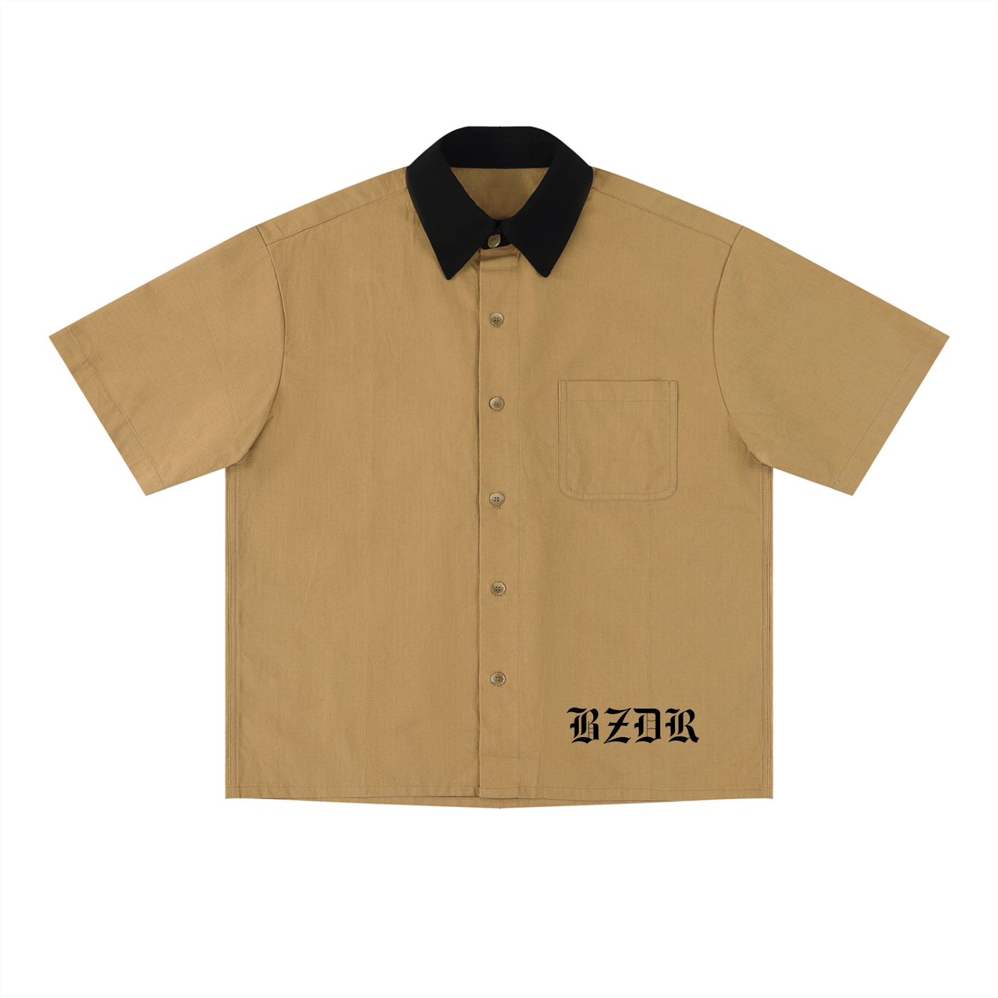 Unisex Color Block Short Sleeve Shirt