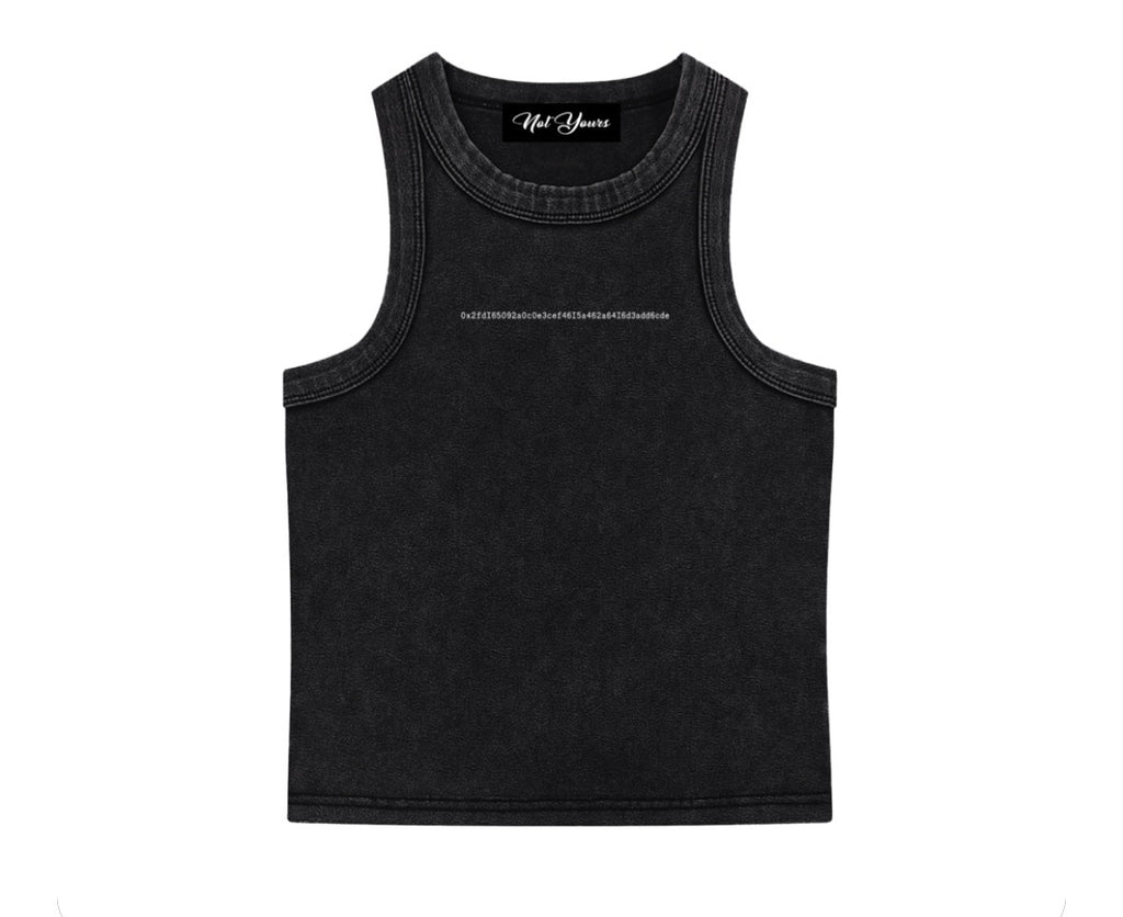 Snow Washed Tank Top