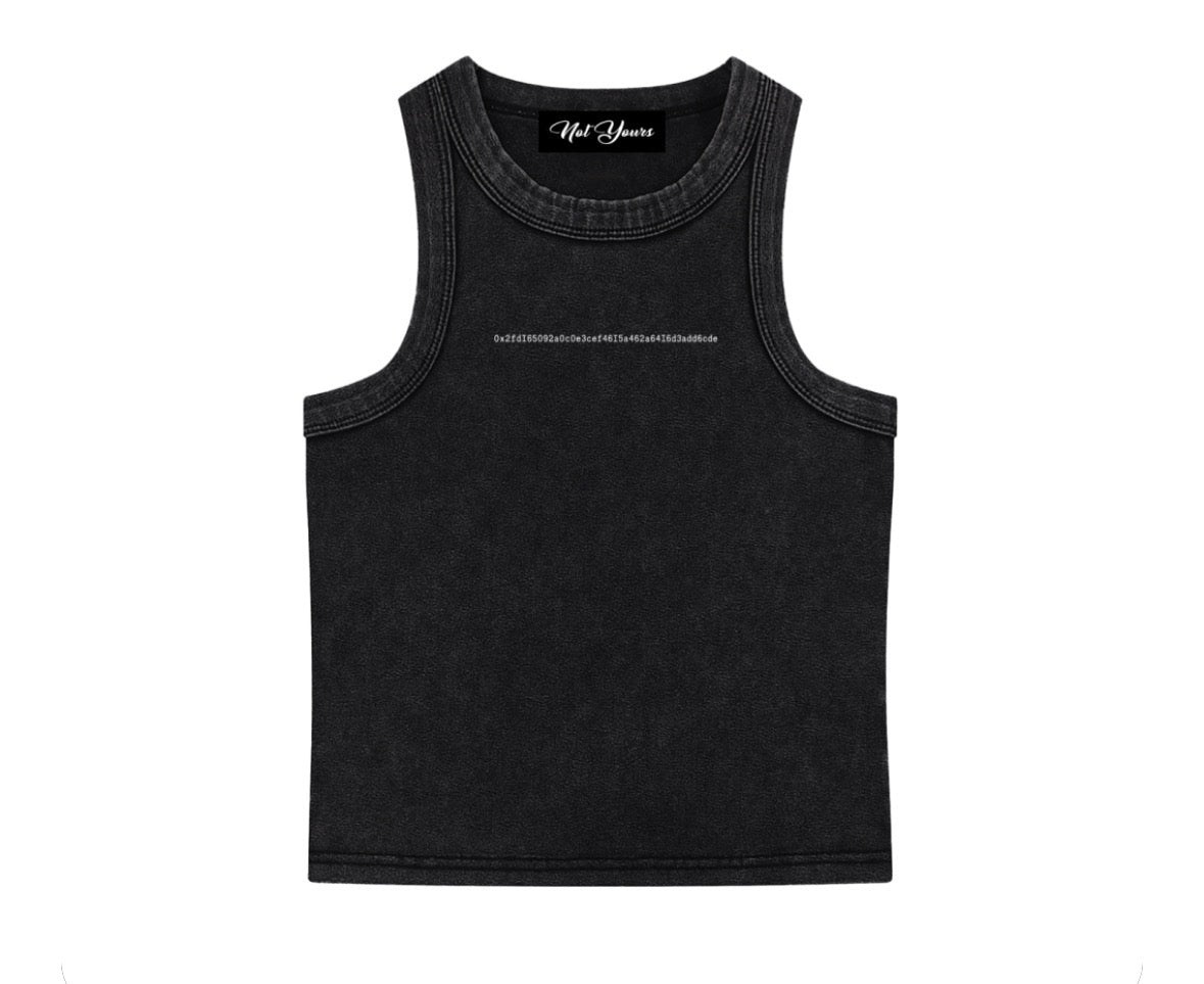 Snow Washed Tank Top