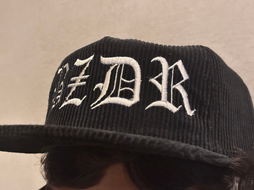 BZDR Corduroy Hat (Black)
