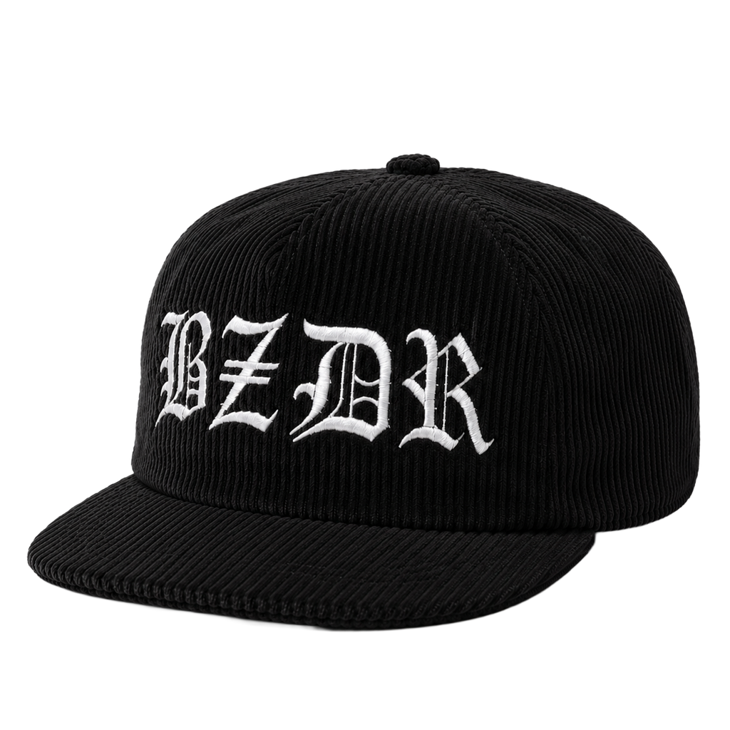 BZDR Corduroy Hat (Black)