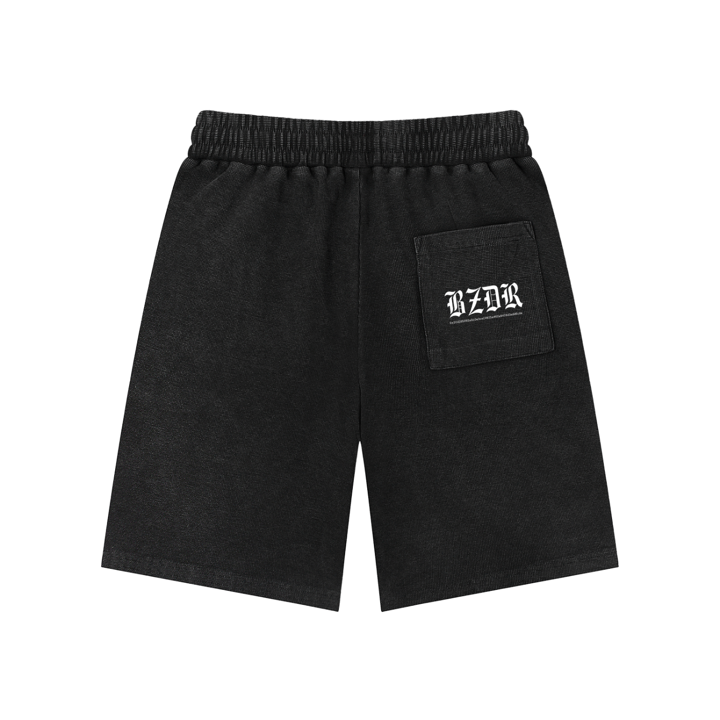 Mineral Wash Waffle Knit Shorts